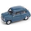 BRUMM BM0316-09 FIAT 600D BERLINA 1960 BLU CHIARO 1:43 Modellino