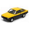 SCHUCO SH450054300 OPEL KADETT GTE 1976 YELLOW/BLACK 1:18 Modellino