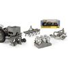 UNIVERSAL HOBBIES UH6247 SET 4 ACCESSORI ARATRO/ERPICE/ASSOLCATORE E CONTENITORI