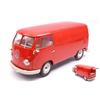 Welly WE18053R VW T1 BUS 1963 PANEL VAN RED 1:18 Modellino