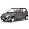 LAUDO RACING LM170C FIAT 600 SPORTING ABARTH 1998 DARK MET.GREY 1:18 Modellino