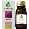 ERBEX Srl Erbex - Ananas 160 Capsule da 300mg, Integratore per il Drenaggio e il Contrasto della Cellulite