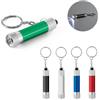 hi!dea™ Portachiavi personalizzabile in alluminio riciclato con torcia LED RE-LERGAN personalizzate o neutre