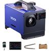 VEVOR Riscaldatore Diesel, 12-24V 5-8KW, Riscaldatore d'Aria Diesel Portatile Tutto in Uno con Telecomando e Schermo LCD, Riscaldamento Rapido e Basso Rumore, Serbatoio Carburante da 5 L