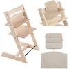 Stokke Kit Tripp Trapp con Cuscino Eco e Baby Set 2 - Natural - Beige Eco
