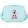Disney Trousse da toilette adattabile Disney Minnie Cuore Turchese 29x21x15 cm ABS rigido 9.14L 0.8 kg