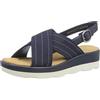 Clarks Clara Cove, Sandali, Donna, Blu (Navy), 41.5 EU