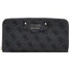 GUESS Eco Brenton SLG Large Zip Around Wallet L Coal Logo