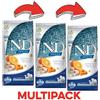 Farmina KIT 3x Farmina N&D Ocean Adult Medium Maxi Merluzzo, Zucca e Arancia - 12 Kg, 3 pezzi - PREZZO A CONFEZIONE