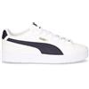 PUMA Court Classico Sneaker In Ecopelle Bianco Navy - Uomo - Bianco Navy