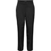 VERO MODA Vmnila MW-Pantaloni Affusolati Noos Tessuto, Nero, 36W x 32L Donna