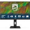 Philips 3000 series 27B1N3800/00 LED display 68,6 cm [27] 3840 x 2160 Pixel 4K Ultra HD LCD Nero (Philips 27B1N3800 - Series monitor a 27 UHD [2160p] @ 60 Hz IPS 350 cd/m? 1000:1 4 ms 2xHDMI, DisplayPort altoparla [27B1N3800/00]