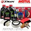 MOTUL - HIFLO - NGK - EBC TM133 KIT TAGLIANDO YAMAHA T-MAX 530 2015 2016 OLIO PASTIGLIE CANDELE ECC. TMAX