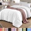 Utopia Bedding Piumino per tutte le stagioni Twin XL - Bianco Consolatore Twin XL - Peluche Siliconized Fiberfill - Box Stitched