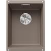 BLANCO SUBLINE 320-U - Lavello da cucina in granito per basi di lavello con larghezza di 40 cm - Installazione sotto-top - SILGRANIT - Marrone - 523414