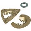 wolfcraft Set di accessori PRO in 2 pezzi, attacco universale, 3993000