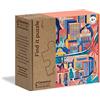 Clementoni - 16222 - Find It Puzzle - Sweetest City, puzzle bambini 4 anni, gioco educativo, puzzle bambini 60 pezzi - Made in Italy - Play For Future, cartone 100% riciclato