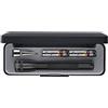 Maglite - Mini torcia a LED, con 2 batterie AAA, in confezione regalo, colore: Nero