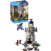 PLAYMOBIL Novelmore 71483 Torre de Caballeros con Herrero y dragón, los Caballer