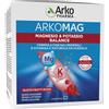 Arkofarm srl Arkomag Magnesio & Potassio 24bustine Ad Azione Ricostituente Per Spossatezza Ed Eccessiva Sudorazione