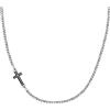 Morellato Cross Collana Uomo in Acciaio, IP nero - SKR61