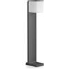 Steinel Lampada da terra verticale GL 80 SC Antracite - Luce da giardino a LED, rilevatore di movimento a 160°, collegabile in rete - Gestione via App