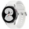 Samsung Galaxy Watch4 BT 40mm Orologio Smartwatch, Monitoraggio Salute, Fitness Tracker, Batteria lunga durata, Bluetooth, Silver, 2021 [Versione Italiana]