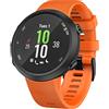 Shieranlee Forerunner 45S Cinturino,Cinturino di Ricambio Sportivo in Silicone Compatibile con Garmin Forerunner 45S GPS Running Watch GPS Smartwatch Small