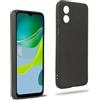 REY Cover in Gel TPU Nera per Motorola Moto E13, Ultra Sottile 0,33 mm, Morbido Flessibile, Custodia Silicone