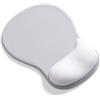 AOKSUNOVA Tappetino Mouse Ergonomico con Poggiapolsi Mouse Pad Grigio | Cuscinetto in gel morbido, superficie liscia, base in silicone stabile e design con bordi rinforzati per l'uso quotidiano