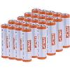 REY Pack 24 Batterias Alcalino AA LR03 1.5V, Alta Capacità