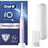 Oral-B Spazzolino Elettrico Ricaricabile iO 4N Lavanda, 1 Testina Di Ricambio, 1 Custodia Da Viaggio. 1 Spazzolino