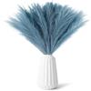 YONGZHIKEJI 30 Pezzi Pampas Decorative Piume Decorative Fiori Secchi Decorativi Piume Decorative Lunghe Pampas Decorative Fiori Secchi Pampas Decorative Alte Per Matrimonio, Soggiorno, Arredamento Boho, Casa ,blu