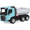 LENA - WORXX Camion ribaltabile Volvo FMX - Camion giocattolo da 45 cm con cassone ribaltabile bloccabile, 3 assi in acciaio, certificato TÜV, dai 3 anni, per interno ed esterno, Made in Europe