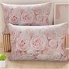 PETTI Artigiani Italiani - Coppia di Federe Cuscino 40x80 cm in Microfibra, Cuscini Arredo Camera da Letto, Divano, Salotto, Set 2 Fodere Copricuscino, Federa Shabby 340, 100% Made in Italy