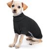 PUMYPOREITY Maglioncino per Cani, Felpa Cane Piccola Taglia Giacca Invernale Maglioncino Chihuahua Giubotto Invernle Cani Cappottino Bulldog Francese(Grigio scuro, S)