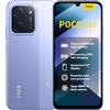 Xiaomi POCO C85, Smartphone 6+128GB, Display 6,9 120Hz 7,99mm Design, MediaTek Helio G81-Ultra Octa-core, Doppia fotocamera AI da 50MP, 6000mAh, garanzia di 2 anni, Viola, Caricabatteria non incluso