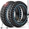 BANGTING 2PCS 8 1/2 x 2 Pneumatici per Monopattino Elettrico Ruote, 8.5x2 Pollici Gomme Piene, 50/75-6.1 Pneumatico di Ricambio per Xiaomi Pro 2 / M365 / M365 Pro / 1S / 3/3 Lite/Essential