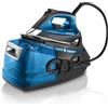 Rowenta Silence Steam Pro DG9222, Ferro da Stiro con Caldaia Silenziosa, 2800W, 1.3 L, Ferro da Stiro a Vapore 7.5 bar, 480 g/min, Colore Nero/Blu