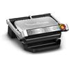 Moulinex Optigrill+, Griglia Elettrica da Interno Ideale per Cucinare Carne, Pesce e Verdure, Indicatore di Cottura e 6 Programmi Automatici, Piastre Antiaderenti, GI712D