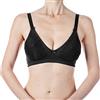 Chicco Reggiseno Allattamento in Cotone, Taglia 6C, nero