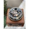 Antica bussola meridiana Gilbert & Sons in ottone funzionante con scatola in ...