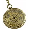 Markenlos Set di 3 portachiavi calendario vintage in ottone medievale regalo antico per...