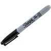Sharpie - Pennarello permanente a punta fine, colore: nero