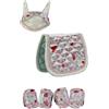 HKM- Set di Progettazione, Colore Bianco Sporco/Rosa, One Size, 14655