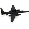 Herpa Modellino aereo USAF Lockheed U-2S Dragon Lady Senior Span - 99th Reconnaissance Sqn, miniatura in scala 1:200, pezzo da collezione, modello di aereo senza base, metallo