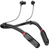 Suoumwa Cuffie Bluetooth con Archetto da Collo, Auricolari Stereo Wireless con Microfono e Durata di Riproduzione Extra Lunga, Auricolari Sportivi Impermeabili