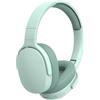 Generic Cuffie Bluetooth over-ear, 6 ore di riproduzione, comode cuffie con bassi pesanti, cuffie HD con cancellazione del rumore, qualità chiara delle chiamate e porta di tipo C, per viaggi, lavoro, PC