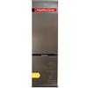 Corbero Corberó CCH200533NFX Frigorifero Combi, 326L, No Frost, Inox, Inverter, Silver Trim, Luce LED, Fresh Box, Crisper, Balconi regolabili, 39 Db, Efficienza Energetica D