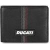 Ducati Valore DTLGW2201401 - Portafoglio da uomo in vera pelle, colore: Nero